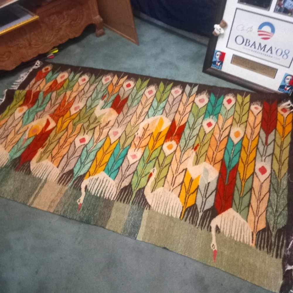 Fine Hand Knotted Antique Turkish Flat Weave rug